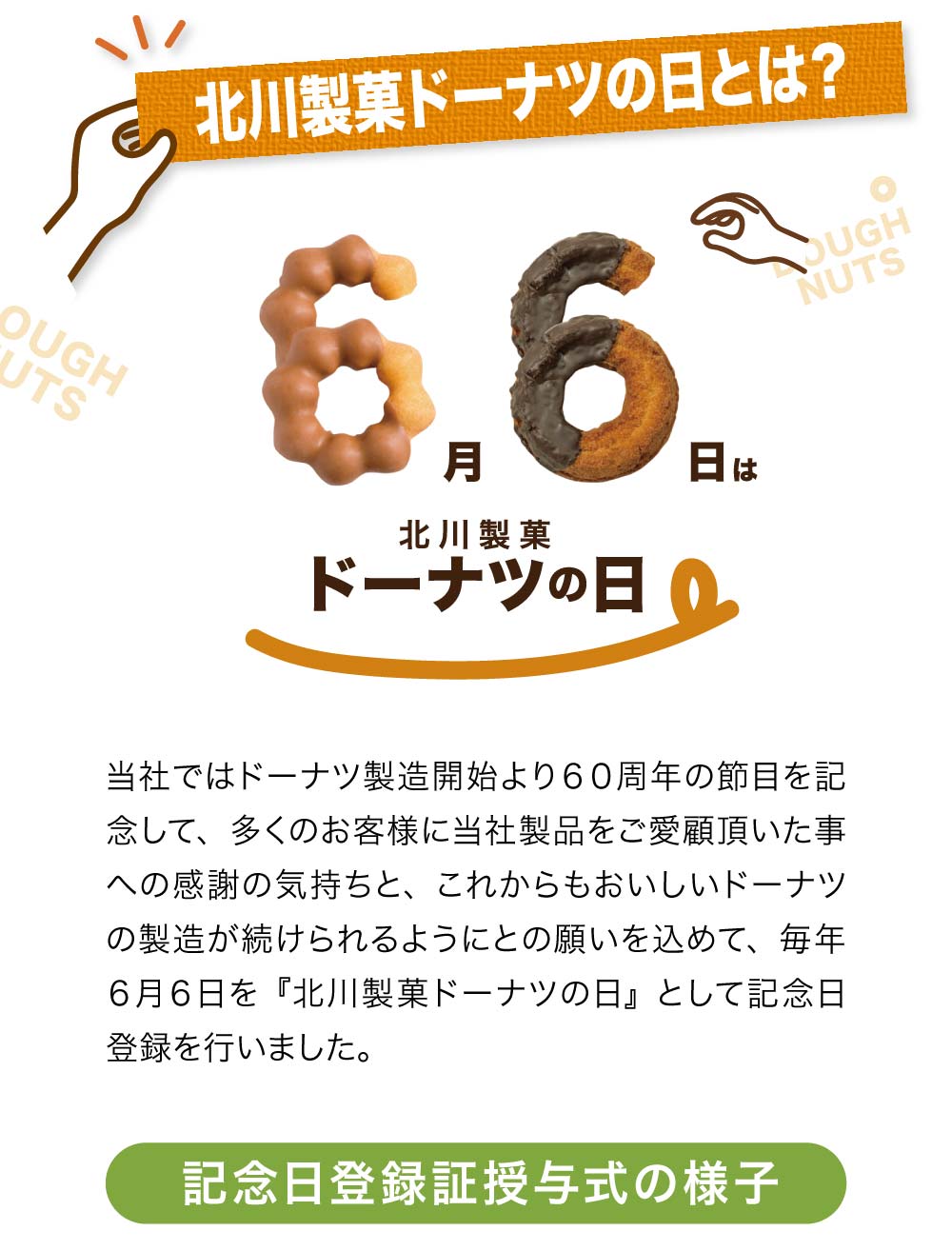 北川製菓ドーナツの日とは？