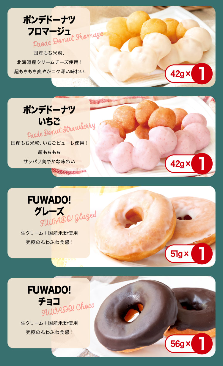 冷凍ドーナツ